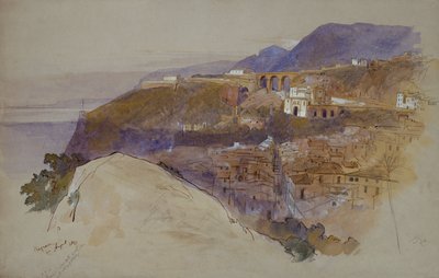 Bagnara nad Cieśniną Mesyńską autorstwa Edward Lear