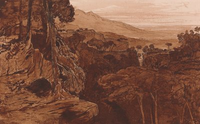 Bavella, Korsyka autorstwa Edward Lear