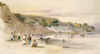Kalendarz, 1848 (pióro i atrament i toaleta na papierze) autorstwa Edward Lear