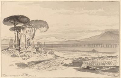 Wieś Rzymu autorstwa Edward Lear
