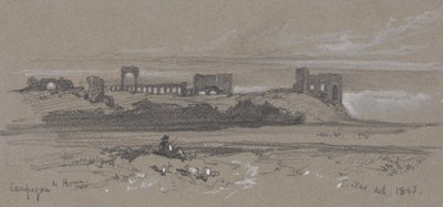 Okolice Rzymu autorstwa Edward Lear