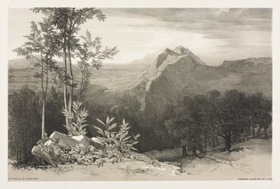 Civitella di Subiaco autorstwa Edward Lear