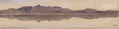 Świt nad Nilem autorstwa Edward Lear
