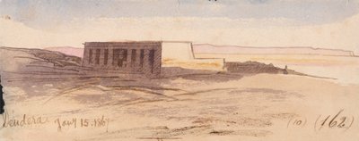Dendera autorstwa Edward Lear