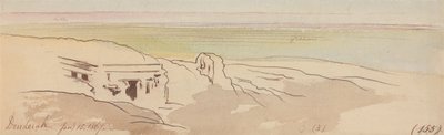 Dendera, 15 stycznia 1867 r. (155) autorstwa Edward Lear