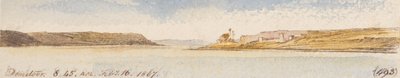 Dendoor; godz. 8:45 rano, 16 lutego 1867 r. (493) autorstwa Edward Lear