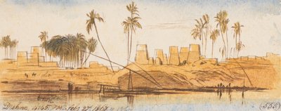 Dishne; godz. 16:45, 27 lutego 1867 r. (555) autorstwa Edward Lear