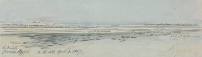El Areesh (Torrens Aegypti) autorstwa Edward Lear