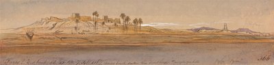 Faras Zachodni Brzeg autorstwa Edward Lear