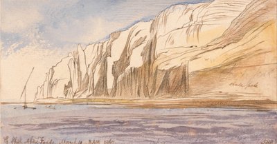 Gebel Sheikh Abu Fodde, 8:00 rano, 4 marca 1867 r. (588) autorstwa Edward Lear