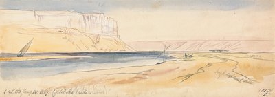 Gebel Sheikh Eredi autorstwa Edward Lear