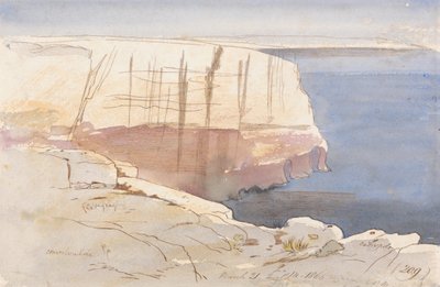 Gozo, w pobliżu Malty autorstwa Edward Lear