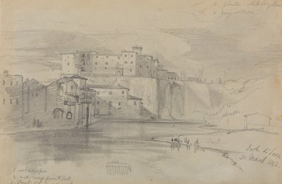 Wyspa Sora, 31 marca 1842 r. autorstwa Edward Lear