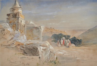 Jerozolima 3 autorstwa Edward Lear