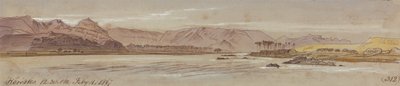 Korosko autorstwa Edward Lear