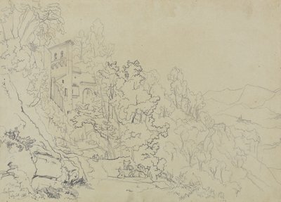 Jaskinia autorstwa Edward Lear