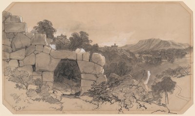 Krajobraz W Pobliżu Znaki autorstwa Edward Lear