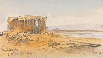 Maharraka, 7:15, 14 lutego 1867 r. (462) autorstwa Edward Lear