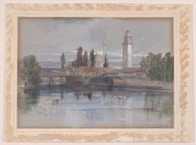 Klasztor autorstwa Edward Lear
