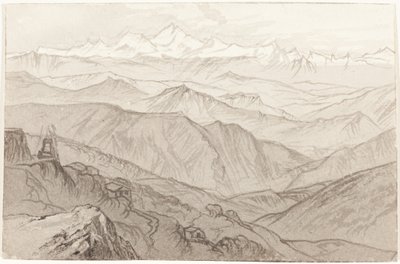 Góra Kinchinjunga (All Things Fair) autorstwa Edward Lear