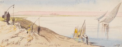 W pobliżu[]; godz. 17:00, 13 stycznia 1867 r. (139) autorstwa Edward Lear