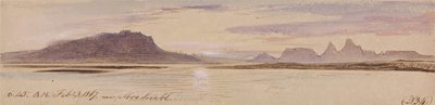 W pobliżu Abu Simbel autorstwa Edward Lear