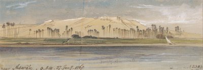 W pobliżu Asuanu autorstwa Edward Lear