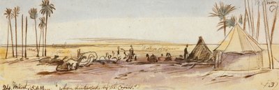 W pobliżu Belbeis autorstwa Edward Lear