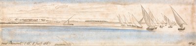 W pobliżu Benout autorstwa Edward Lear