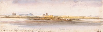 W pobliżu Dakkeh autorstwa Edward Lear