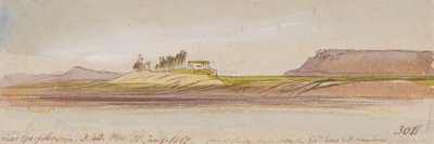 W pobliżu Garf Hoseyn; godz. 15:40, 31 stycznia 1867 r. (301) autorstwa Edward Lear