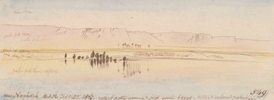 W pobliżu Negade; 8:00, 25 lutego 1867 (549) autorstwa Edward Lear