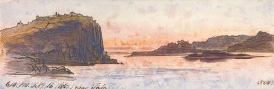 W pobliżu Tafy, 18:10, 16 lutego 1867 r. (508) autorstwa Edward Lear