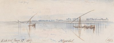 Negadah; godz. 17:30, 17 stycznia 1867 r. (192) autorstwa Edward Lear