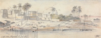 Negadeh, 13:45, 17 stycznia 1867 r. (190) autorstwa Edward Lear