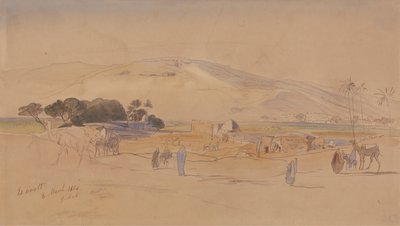 Oasis Village autorstwa Edward Lear