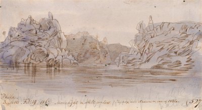 Philae autorstwa Edward Lear