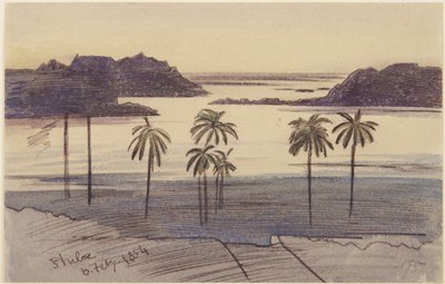 Philae autorstwa Edward Lear