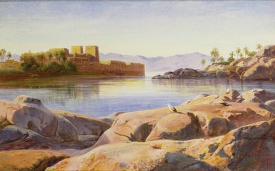 Philae nad Nilem autorstwa Edward Lear