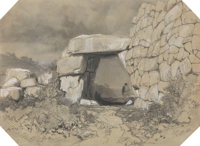 Segni, 6 października 1838 r. autorstwa Edward Lear