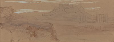 Szkice z Aten autorstwa Edward Lear