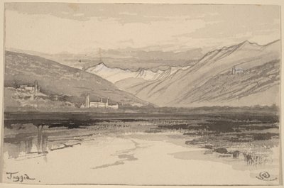 Taggia autorstwa Edward Lear