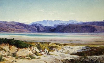Góry Termopilami autorstwa Edward Lear