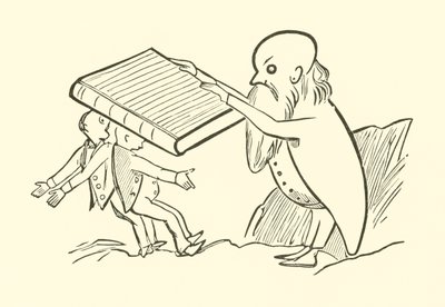 Dwóch Starych Kawalerów (Grawerowanie) autorstwa Edward Lear