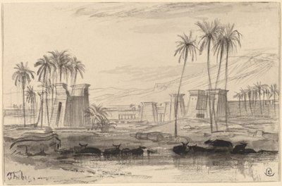 Teby, 18841885. autorstwa Edward Lear