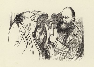 Ilustracja strony tytułowej Więcej bzdur autorstwa Edward Lear
