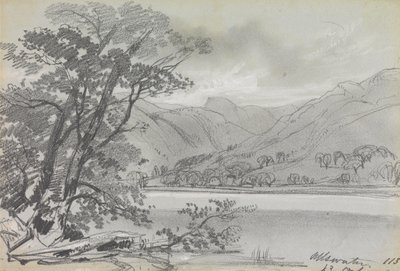 Ullswater autorstwa Edward Lear