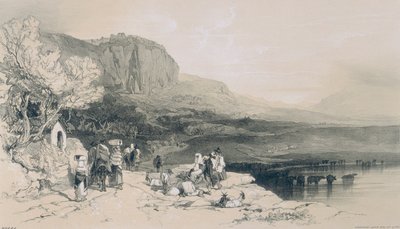Widoki w Rzymie i okolicach: widok na Norba autorstwa Edward Lear