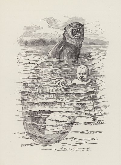 Ilustracja do The Water-Babies autorstwa Charlesa Kingsleya (grafika) autorstwa Edward Linley (after) Sambourne