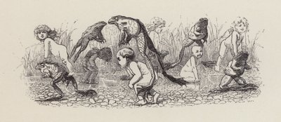 Ilustracja do The Water-Babies autorstwa Charlesa Kingsleya (grafika) autorstwa Edward Linley (after) Sambourne